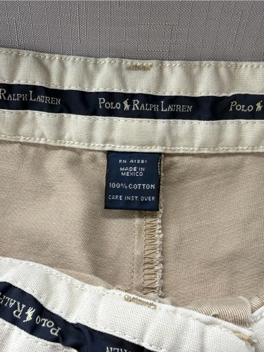 Polo Ralph Lauren timeless khaki